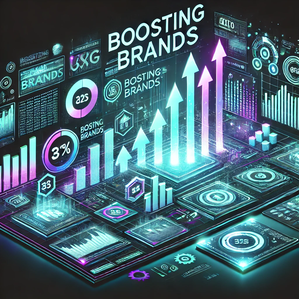 Marketing dashboard with analytics and performance charts for digital growth